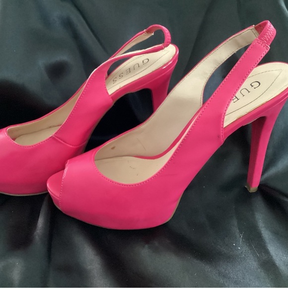 Guess hot pink heels - Picture 6 of 8